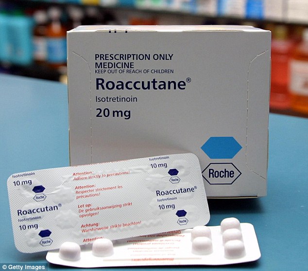 Roaccutane, given to patients whose skin fails to clear up with other treatments