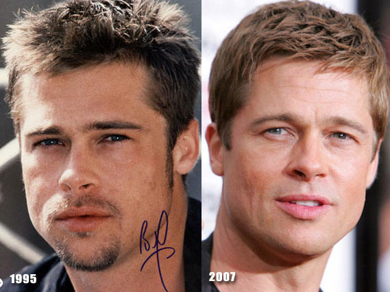 Pitt alike brad look Brad Pitt