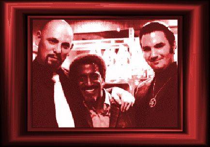 Sammy Davis Jnr with Satanists Anton Lavey & Aquino