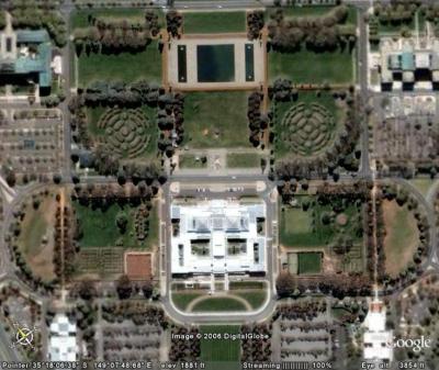 Parliament House in Canberra Australia 