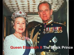 Queen Elizabeth II and The Black Prince