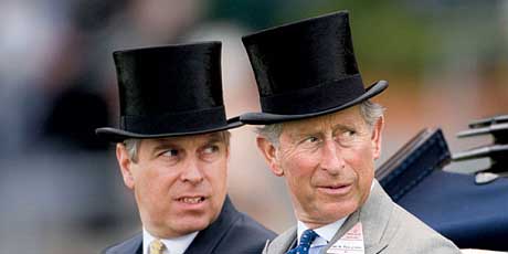 Prince Charles and his brother