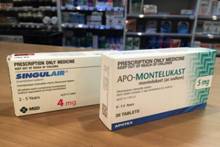 Singulair, asthma tablets