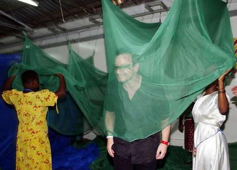 U2 lead singer Bono in Africa recently promoting the use of mosquito nets to combat malaria. But some African nations want to start using  DDT again, saying the pesticide is the most effective way to eradicate the deadly disease that kills a million Africans a year.